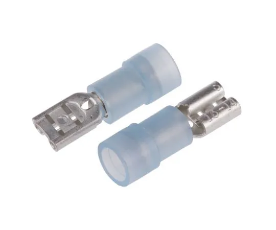 63-4750-60 RS PRO Blue Insulated Crimp Receptacle, 4.75 x 0.5mm, 1.5mm² to 2.5mm², 16AWG to 14AWG, Tin Plated 267-4237