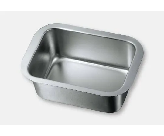 64-0921-36 Flat Edge Deep Square Tray, Electrolytic Polishing Finish XS 60701
