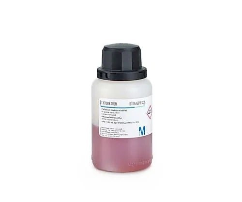 61-0302-38 Palladium Matrix Modifier Graphite Furnace for AAS C(Pd)=10.0±0.2G/L(Pd(No3)2 / HNO3 Ca. 15%) 107289 50mL 1.07289.0050