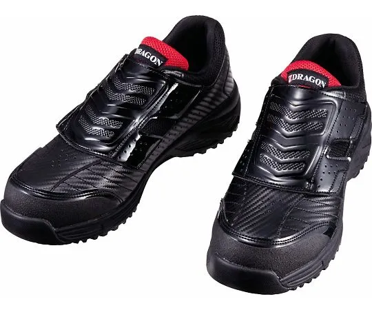64-0991-09　［Discontinued］Safety Shoes Velcro Black 22.0 cm　S8182