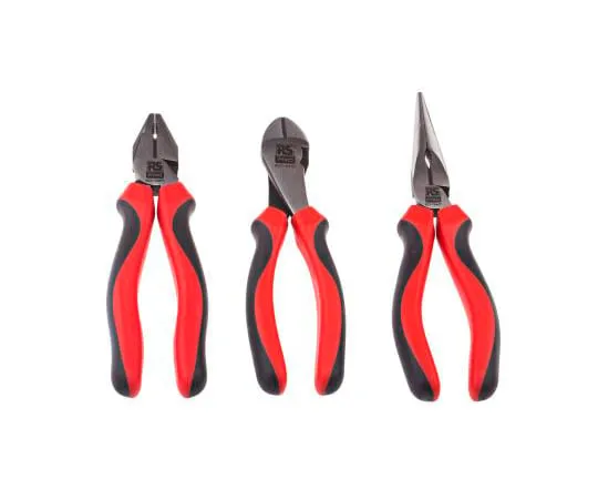 63-4896-34 RS PRO 3 Piece Steel Plier Set 623-6407