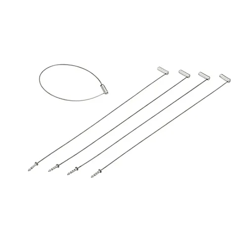 61-3402-66　［Discontinued］Stainless Steel Wire Ring 1.0mmφ x 200mm　137280