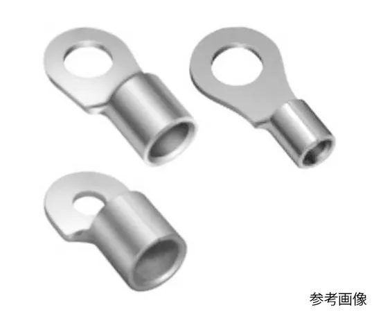 63-4885-41 JST Uninsulated Crimp Ring Terminal, 4mm Stud Size, 6.6mm² to 10.5mm² Wire Size 43681