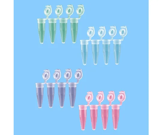 63-2981-98 PCR 4-strand Tube 4 colors MIX (PCR P-T) 0.2ml 72.990.992