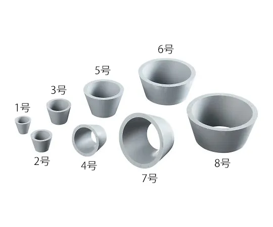 3-8276-01　［Discontinued］Funnel Adapter (Natural Rubber) No.1　2010011