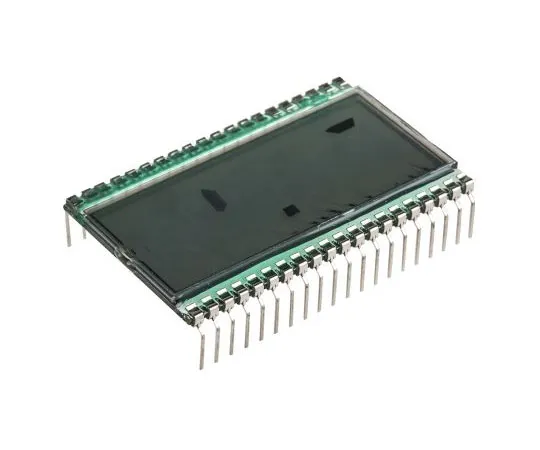 63-4717-84 RS PRO 7-Segment LCD Display, Black on Grey, 1 Row by 4 Characters, Reflective 184-7715