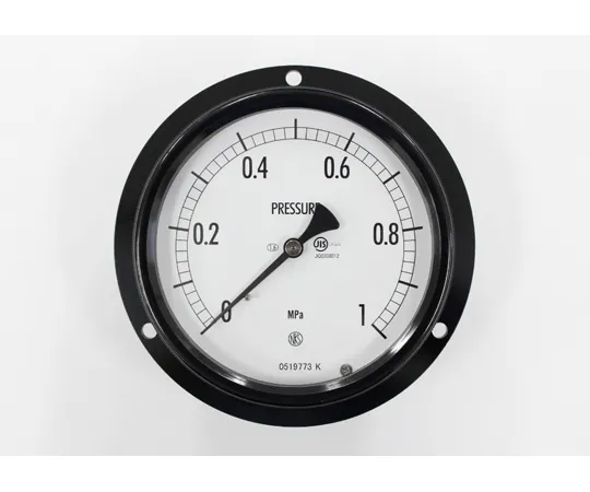 65-4305-24 Sealed Pressure Gauge (100Φ) Recessed D Frame (Mounting Hole) 1 MPa BE17-231