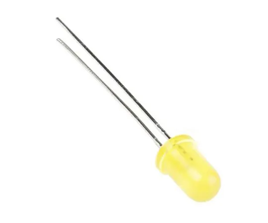 63-4744-44 2.5 V Yellow LED 5mm Through Hole, Kingbright L-53SYD L-53SYD