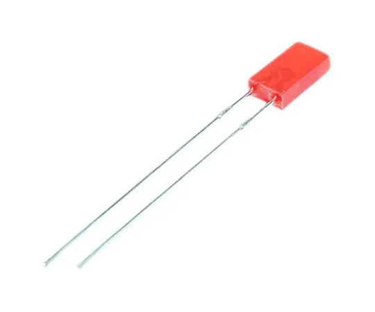 63-4744-23 2 V Red LED Rectangular Through Hole, Kingbright L-144IDT L-144IDT