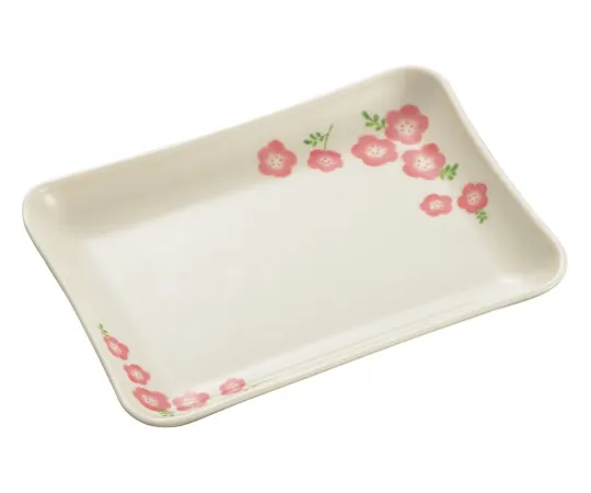 62-2921-73 Square Dish (Large) Cut Peaches (Momoka) MK-29