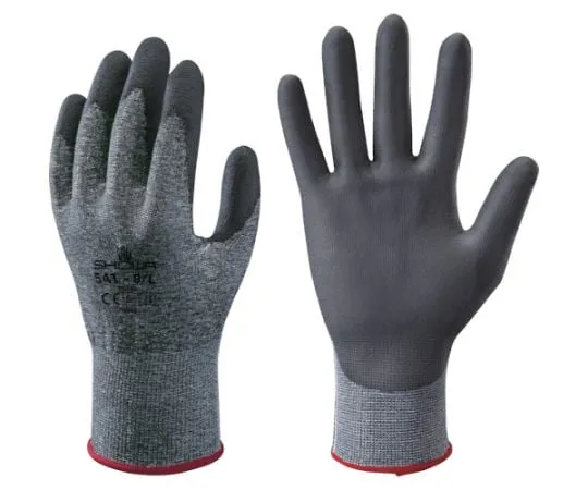 65-2059-87 Cut Resistant Gloves No541 Chemistar Palm Gloves Black XL Size NO541-XLBK