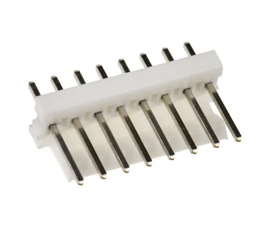 63-4684-69 TE Connectivity MTA-100, 8 Way, 1 Row, Straight PCB Header 640456-8