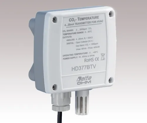 1-3557-02 CO2 Transmitter (Temperature Measurable) HD377BTV