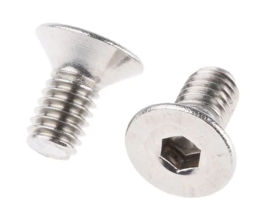 63-4679-14 RS PRO M10 x 35mm Hex Socket Countersunk Screw Plain Stainless Steel 124-7259