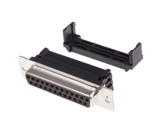 63-4910-59 RS 2.77mm Pitch 25 Way IDC D-sub Connector, Socket, Metal Shell 642-4913