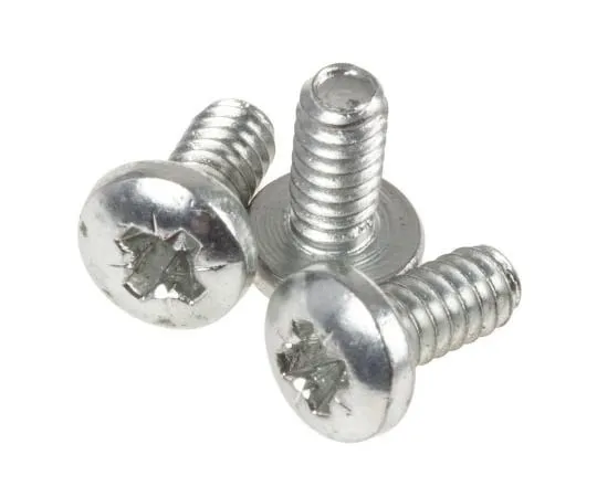 63-4751-12 RS PRO Pan Head Steel Pozidriv Bright Zinc PlatedNo 4, 1/4in40 274-5092