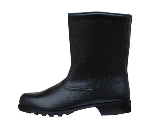 62-0930-49　［Discontinued］Rubber Sole Safety Shoes Half Boots HS400N 24.0cm　HS400N-24.0