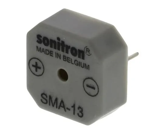63-4743-64 Sonitron 75dB Through Hole Continuous Internal Buzzer, 2985 → 3015 Hz SMA-13-P7.5