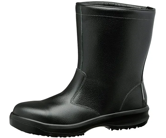 64-8053-72 JIS Standard, Antistatic Anti-slip Sole High Grip Safety/Half Boots, Antistatic Black 23.5 cm HGS540-SEIDEN-23.5 HGS540-SEIDEN-23.5