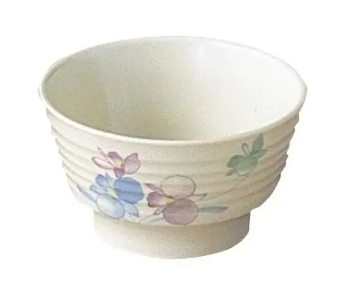 61-6833-64 Melamine Japanese Crockery Sumire Feather Balls VO-11A 2444400
