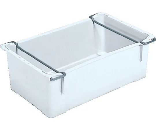 67-6588-39 Large Container with Stainless Steel Handle Milky White 20390102WHNA