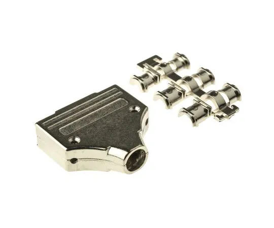 63-4796-50 MH Connectors MHDM Series Zinc D-sub Connector Backshell, 25 Way, Strain Relief MHDM25-K