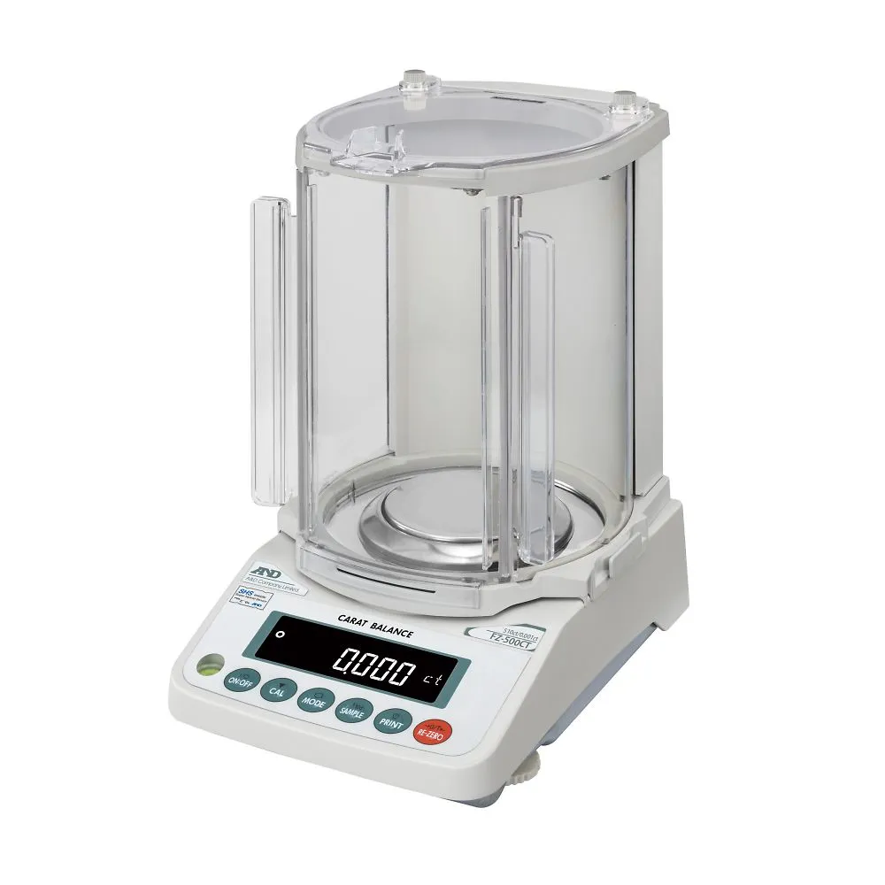 62-3146-42　［Discontinued］Calibration Standard Weight Built-in Jewelry Measuring Carat Balance FZ-CT Series　FZ-500CT