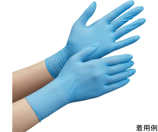 67-6632-31　［Discontinued］Nitrile Gloves Belte 710 N Powder Free, Thin (100 ct) SS　VERTE-710N-SS