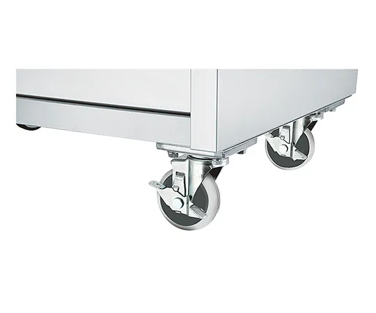 3-4022-11　［Discontinued］Stainless Steel Workbench Plate Casters　PCU-100SET