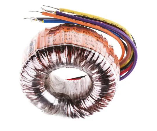 63-4747-64 2 Output Toroidal Transformer, 30VA, 2 x 12V ac 91942-P2S2