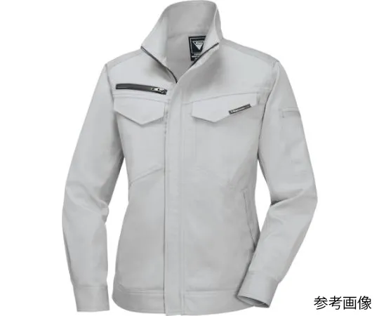 65-8385-77 Ladies Long Sleeve Blouson Silver Gray Size 11 1698-22-11