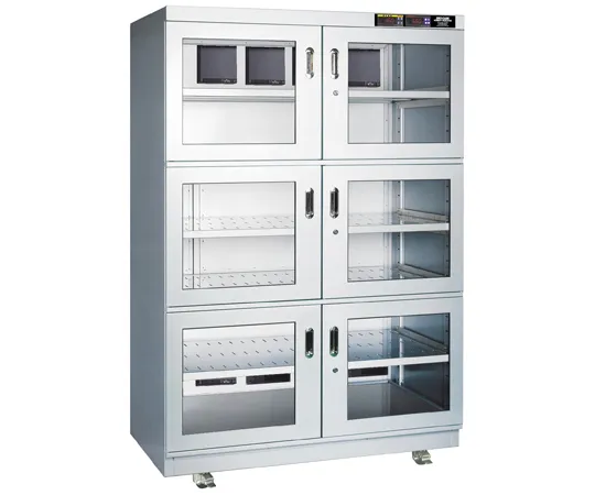 65-1891-97-90　［Discontinued］■Overseas Specification Dry Cabinet for Low Humidity (10~50%RH) TDC Series PDX Type W1200 x D710 x H1855mm　TDC-1332-PDX
