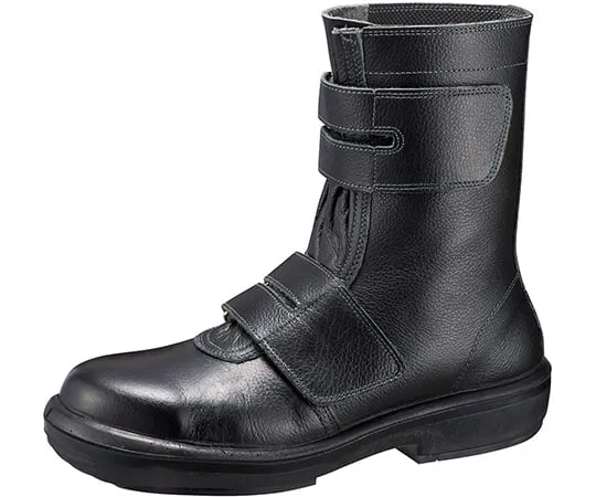 64-8054-01 JIS Standard, Safety Shoes, for Heavy Work, Ultra Rubber Tech Black 23.5 cm RTU235-23.5 RTU235-23.5