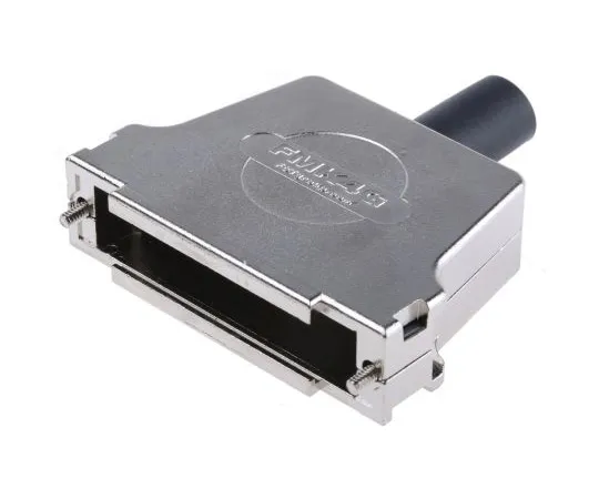 63-4754-41 FCT - A MOLEX COMPANY FMK Series Die Cast Zinc D-sub Connector Backshell, 37 Way, Strain Relief FMK4G-K201