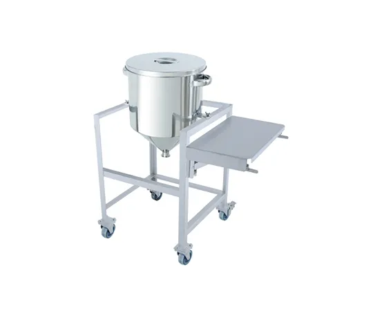 64-5068-78 Stainless Hopper Type Universal Container 35L with Stand (with workbench) HT-ST-ASCB-36