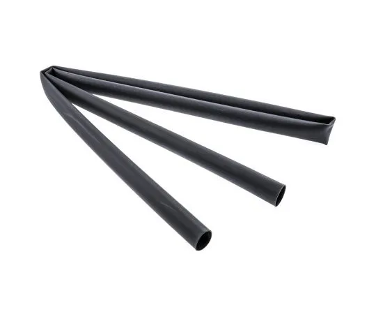 63-4768-48 TE Connectivity Black No Heat Shrink Tubing 16mm Sleeve Dia. x 1.2m Length, HTAT Series 4:1 Ratio HTAT-16/4-0-STK