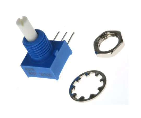 63-4851-03 Bourns 3310C Series Conductive Plastic Potentiometer with a 3.17 mm Dia. Shaft, 10kΩ, ±20%, 0.25W, ±1000ppm/°C 3310C-001-103L