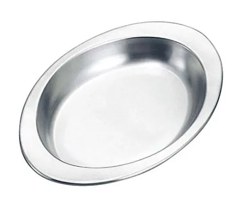 61-6841-91 Antibacterial Oval School Meal Plate 6317600