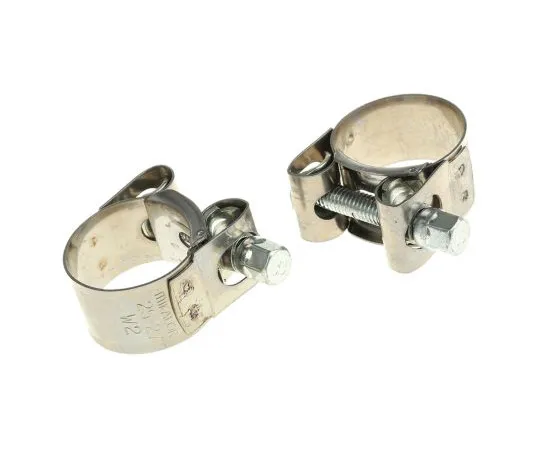 63-4749-75 RS PRO Stainless Steel, Zinc-Plated Steel (Bolt) Bolt Drive, 18mm Band Width, 25mm - 27mm Inside Diameter 265-0180