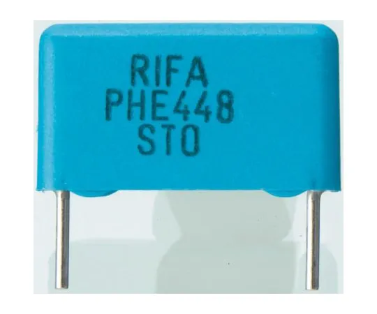 63-4893-06 KEMET 220pF Polypropylene Capacitor PP 2 kV dc, 700 V ac ±5% Tolerance Through Hole PHE448 Series PHE448SB3220JR06