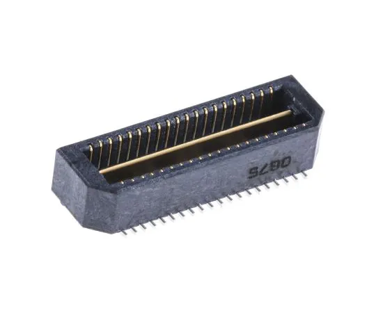 63-4816-13 Samtec Q Strip QTE, 40 Way, 2 Row, Straight PCB Header QTE-020-01-L-D-A