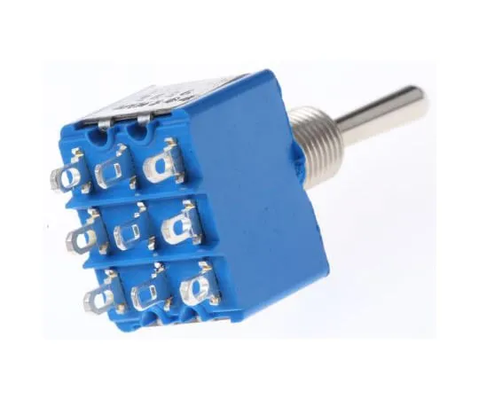 63-4751-06 APEM 3-pole on-off switch Toggle Switch, Latching, Panel Mount 5656A