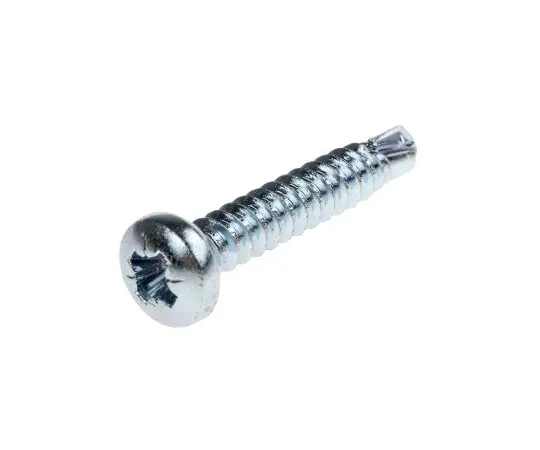 63-4875-16 RS PRO Bright Zinc Plated Steel Self Drilling Screw No. 8 x 25mm Long 546-5985
