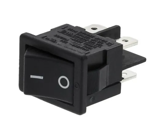 63-4887-33 Marquardt Double Pole Single Throw (DPST), Latching Rocker Switch Panel Mount 1858.1103