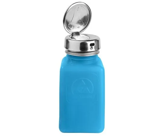 64-2943-92 Dissipative HDPE Blue Bottle Take-along Lock type 35287