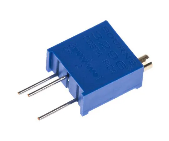 63-4850-80 2kΩ Through Hole Trimmer Potentiometer 0.5W Top Adjust Bourns 3296 Series 3296Y-1-202LF