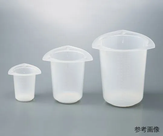 3-041-01　［Discontinued］Triangle Beaker (With Scale) 50mL 100 Pieces　25384-150