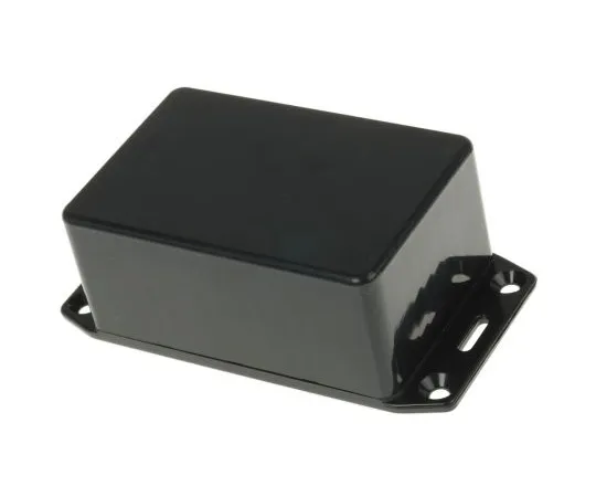 63-4831-36 Hammond 1591, ABS Enclosure, IP54, Flanged, 85 x 56 x 35mm 1591LFLBK