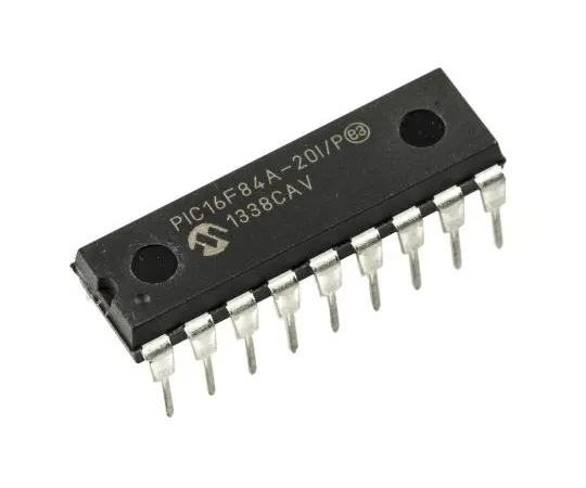 63-4805-04 Microchip PIC16F84A-20I/P, 8bit PIC Microcontroller, 20MHz, 1024 x 14 words, 64 x 14 words Flash, 18-Pin PDIP PIC16F84A-20I/P