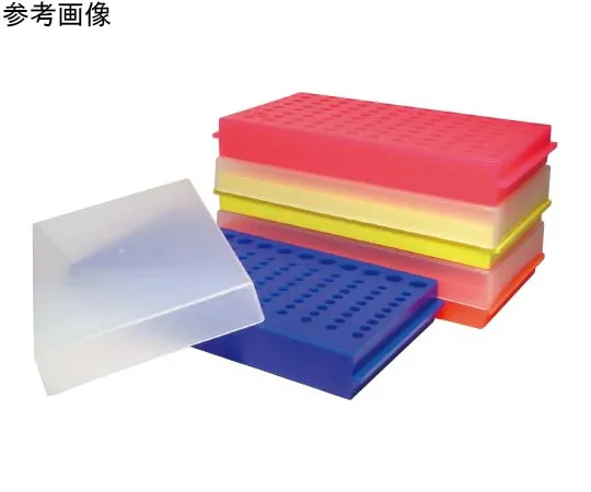 65-3789-78 Ecology Rack 96 Hole Fluorescent Pink 1 Set (12 Pieces) 8668
